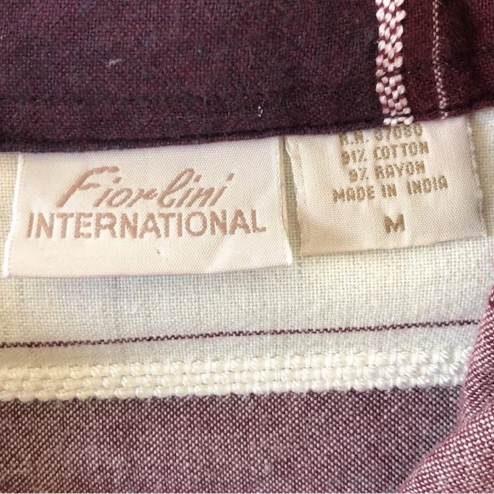 Fiorlini International Plaid Zip-Front Bomber Jacket in Black, White & Plum - Picture 5 of 5